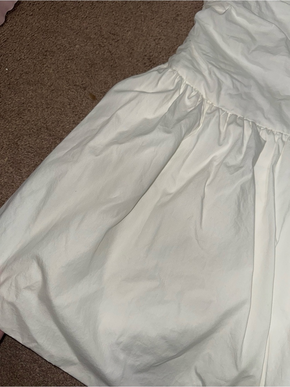 Strapless White Sundress - Flared Skirt- Band of the Free - Picture 4 of 8